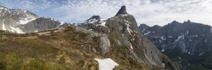 Norwegia,szczyt Litlefjellet 2016-06-06 panorama2